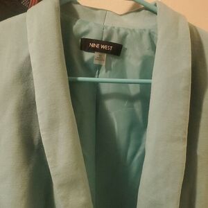 Nine West Women's Light Blue Blazer